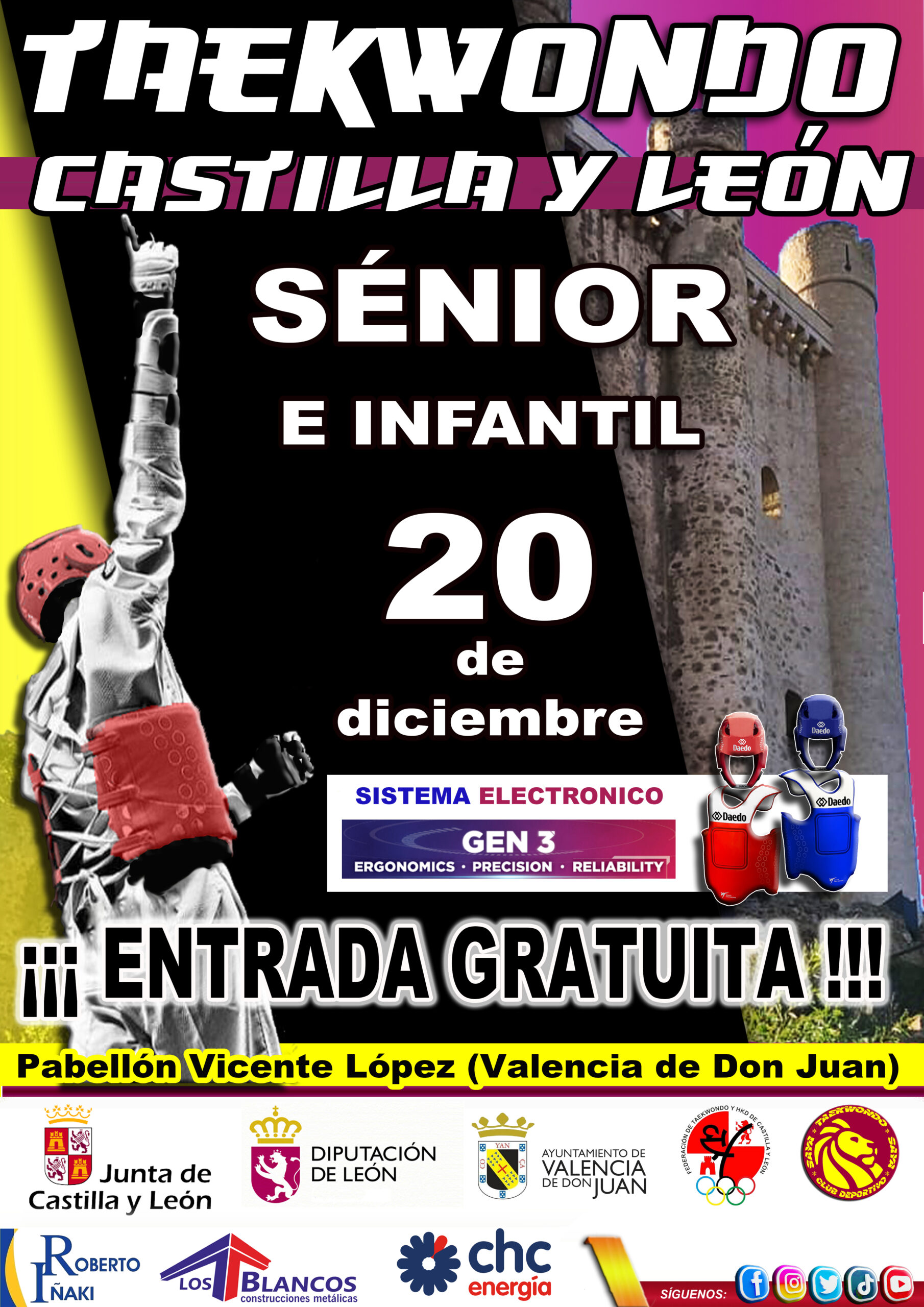 CAMPEONATO DE CASTILLA Y LEÓN SENIOR E INFANTIL DE COMBATE